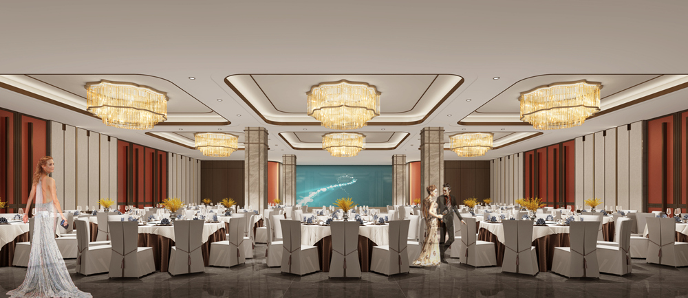 安阳专业酒店餐饮宴会厅设计