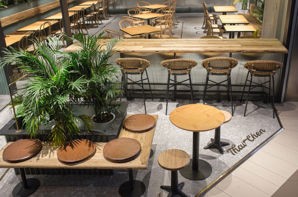 郑州Thai泰式茶餐厅装修公司设计案例
