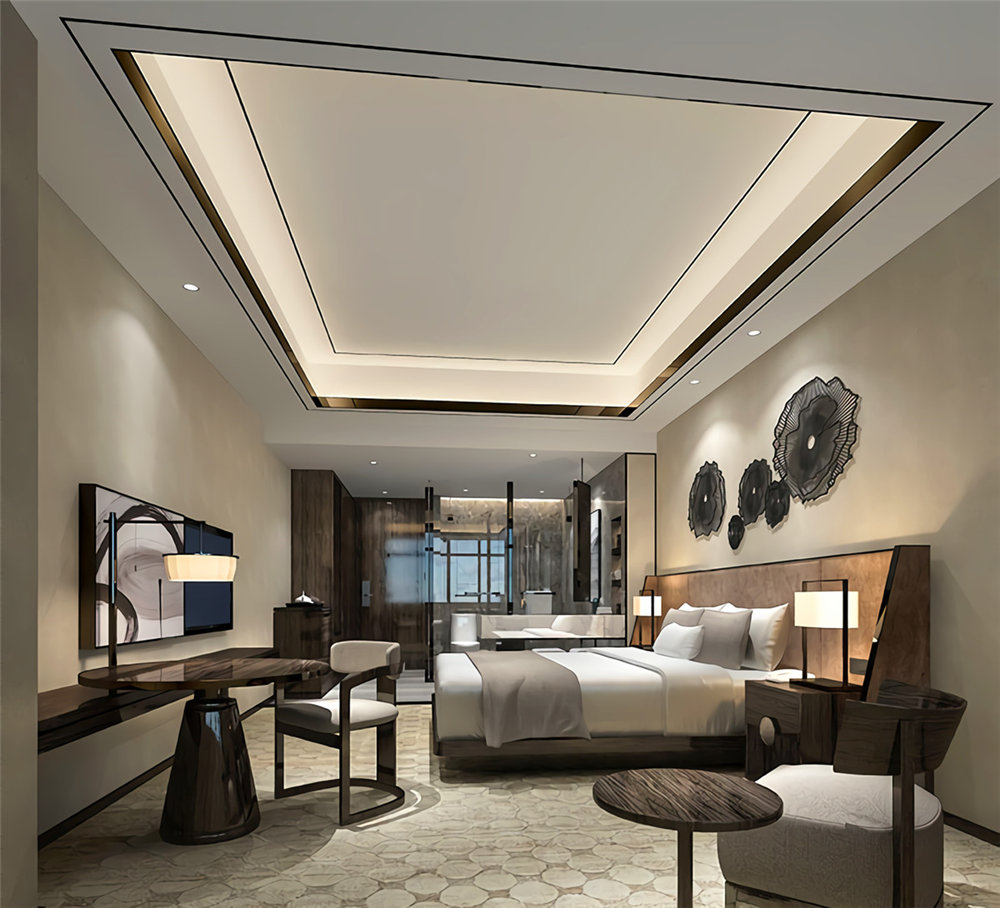 郑州师范精品商务酒店装修设计效果图