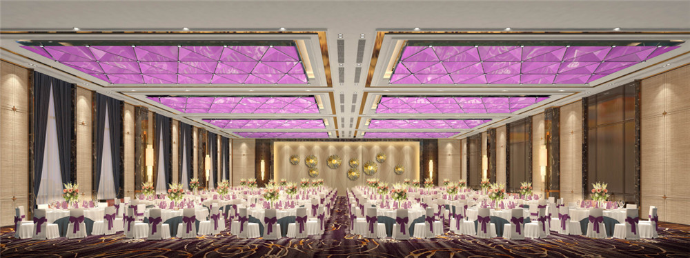 陕西洛南华阳国际饭店五星级装修设计案例