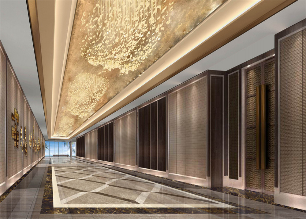 陕西洛南华阳国际饭店五星级装修设计案例