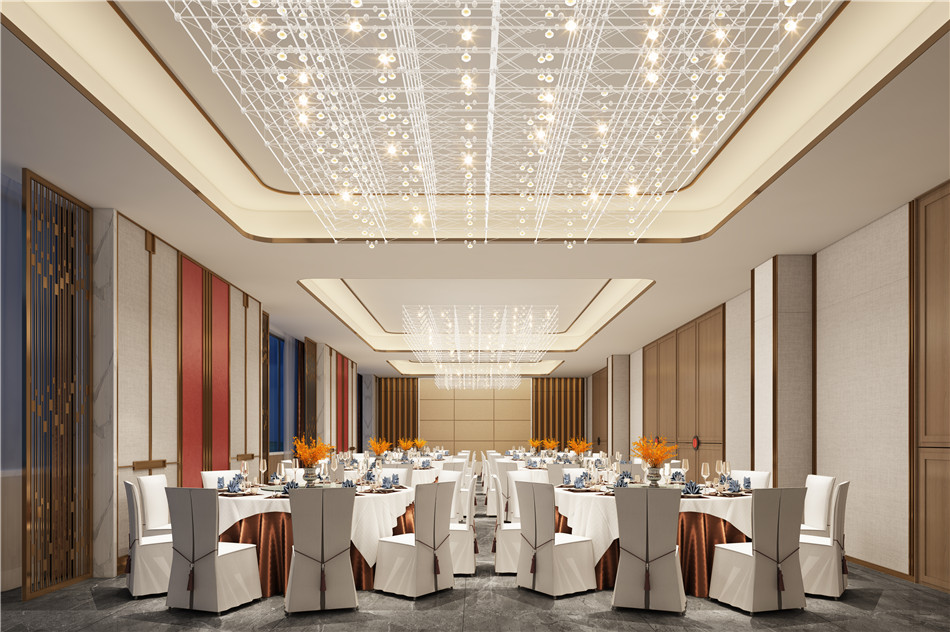 信阳光州盛达星级酒店餐饮宴会升级改造设计案例