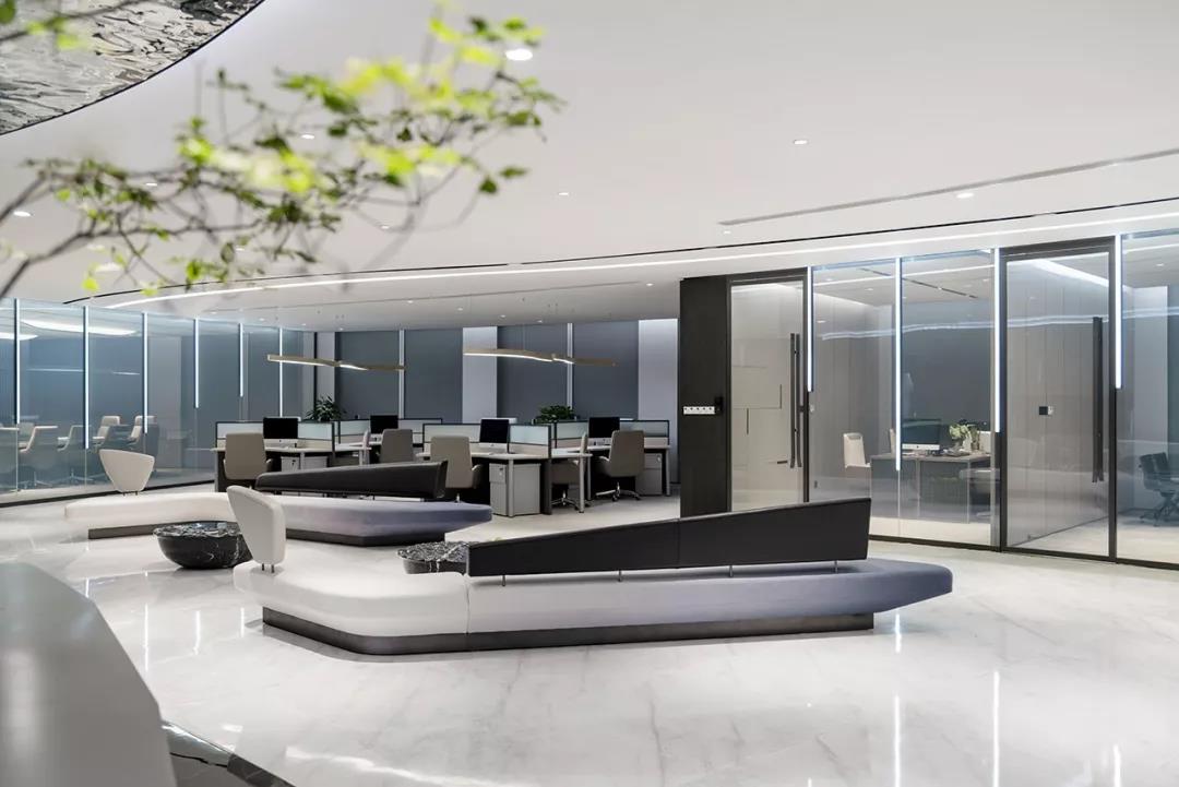 郑州高端办公室装修-华润集团总部办公接待会所设计