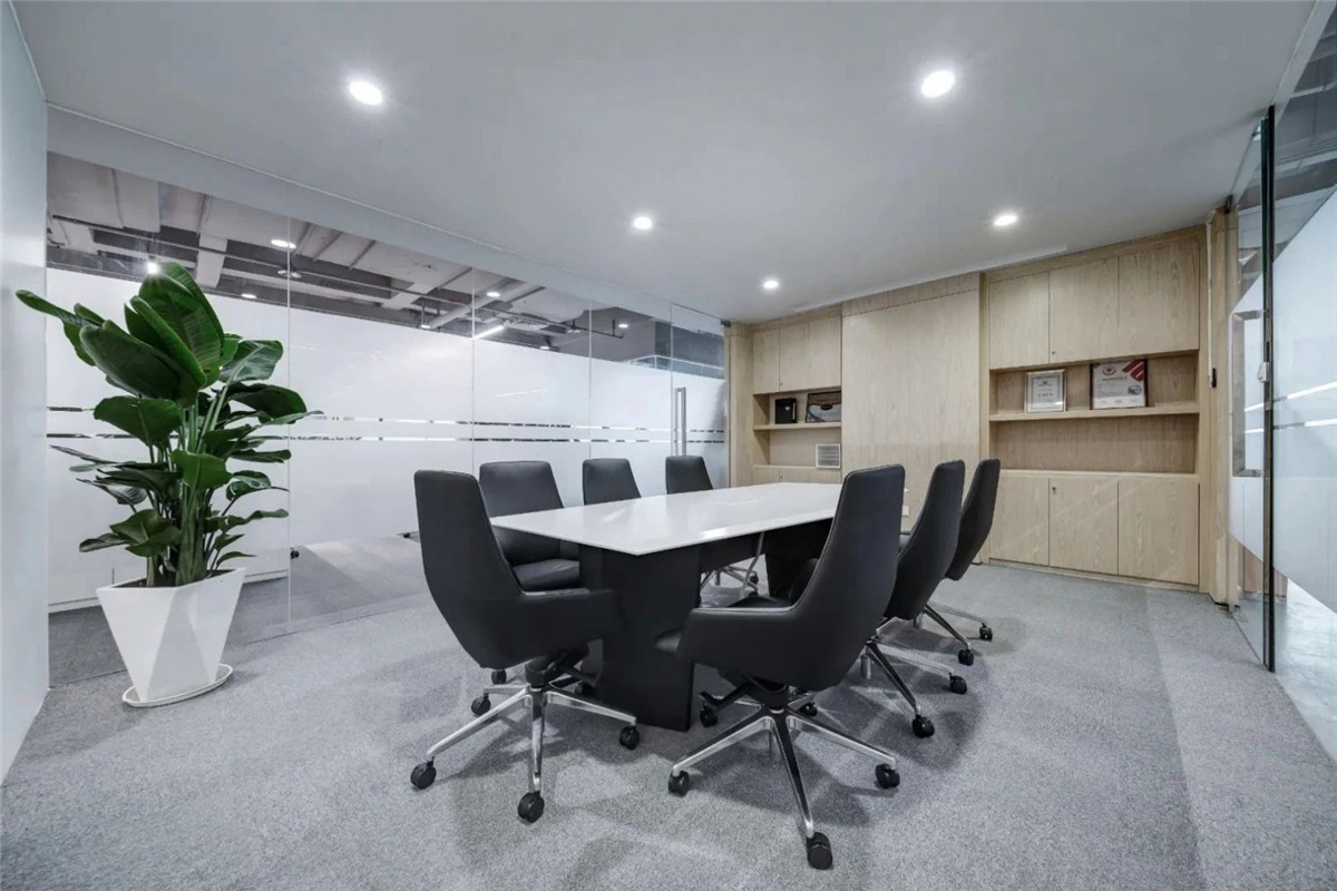 郑州高科技美容仪器公司办公室装修设计方案