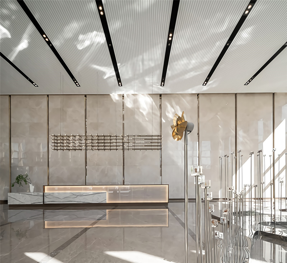 郑州集团总部办公楼设计公司-威新国际中心办公楼装