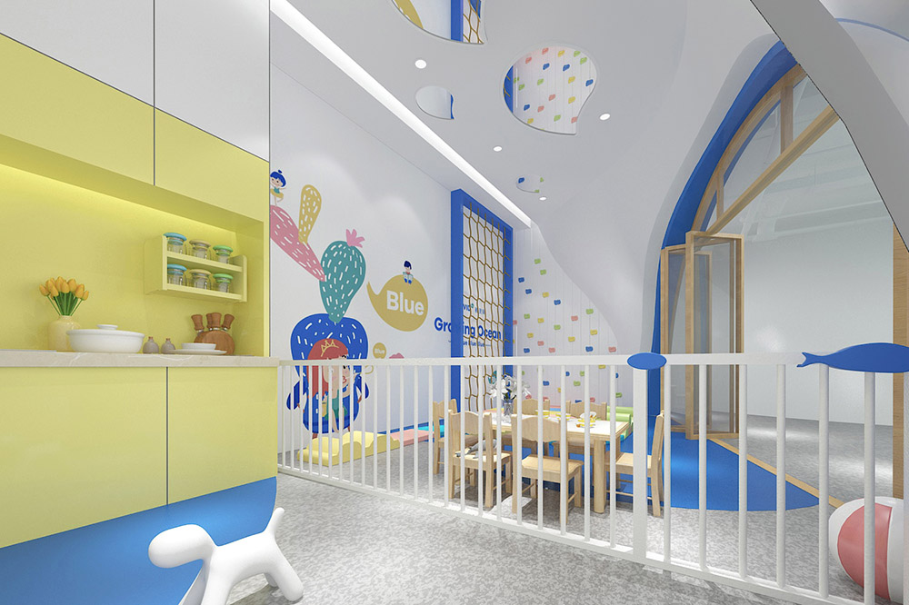郑州儿童托育中心装修设计案例