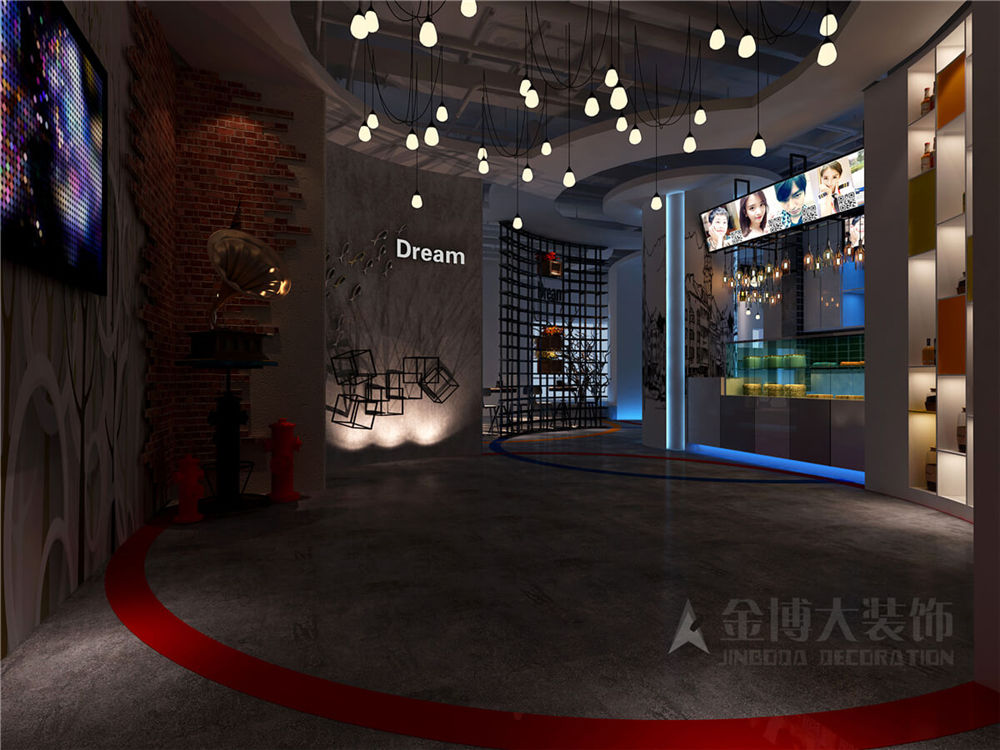 郑州Dream.梦咖啡厅装修公司设计案例