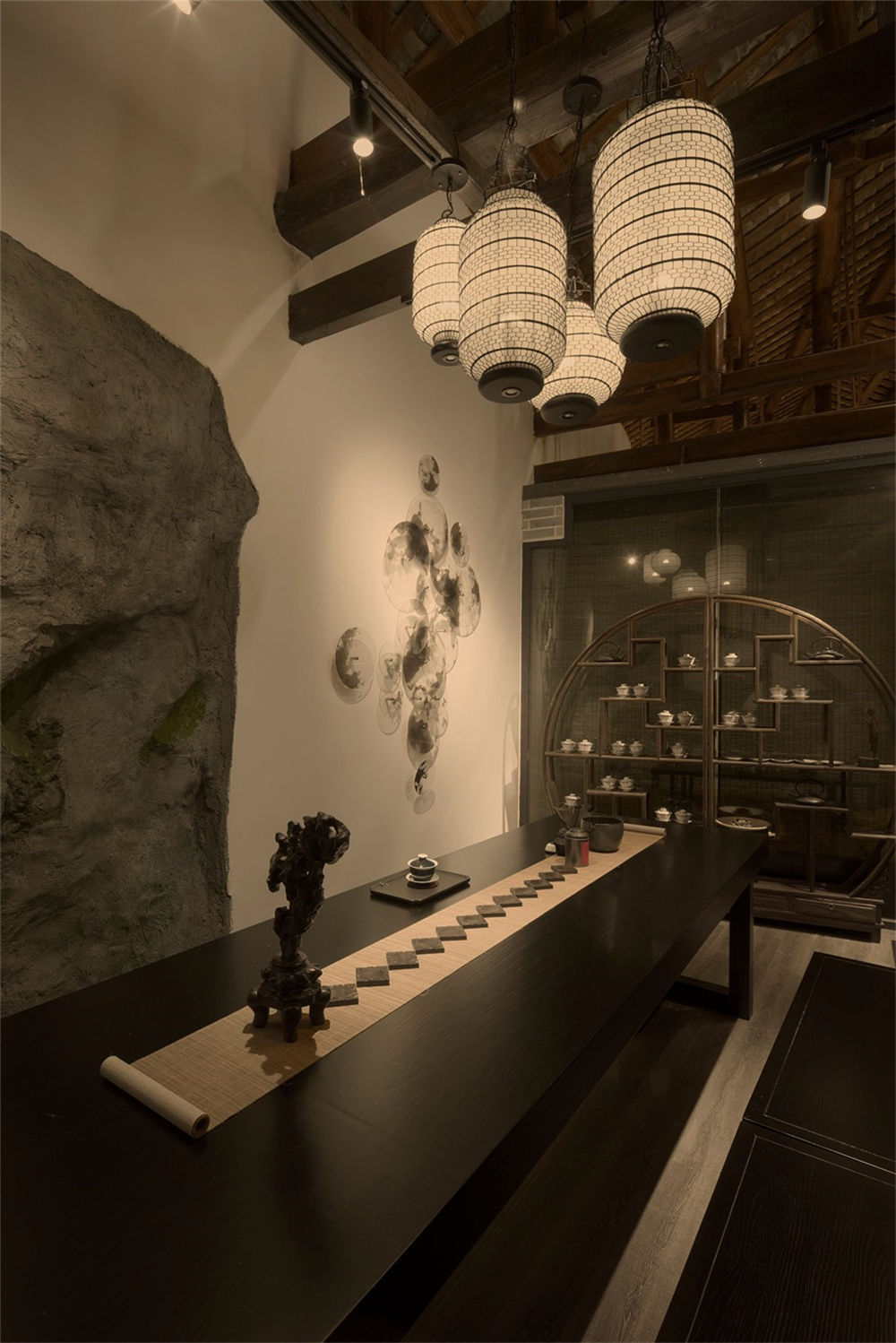 郑州小可堂特色茶餐厅装修公司设计案例