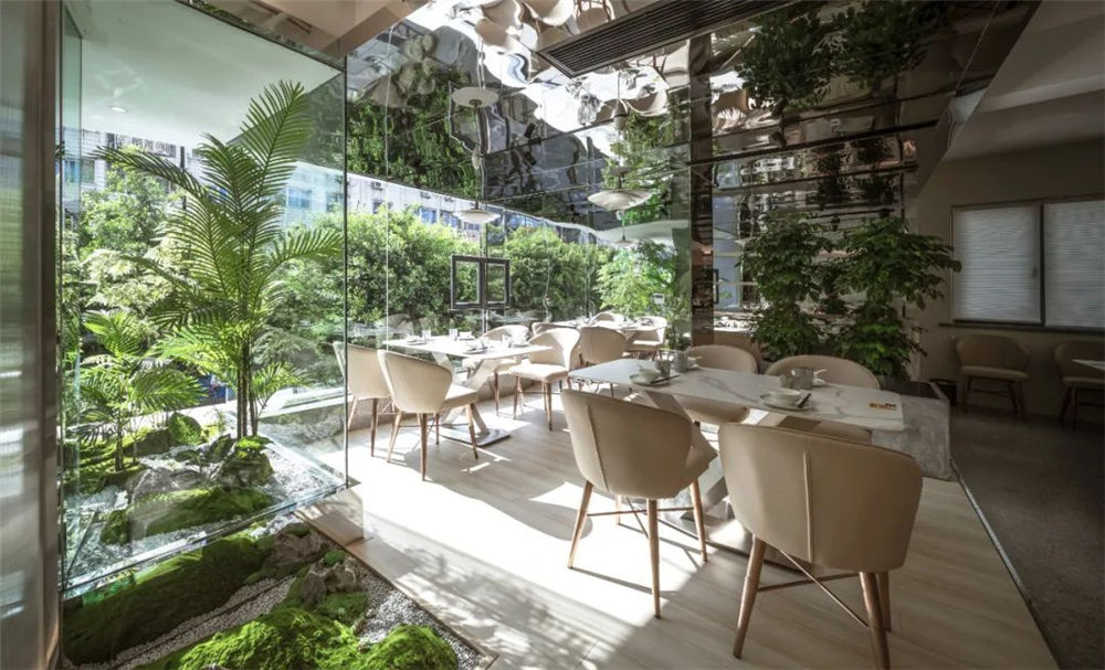 郑州无垠特色茶餐厅装修公司设计案例