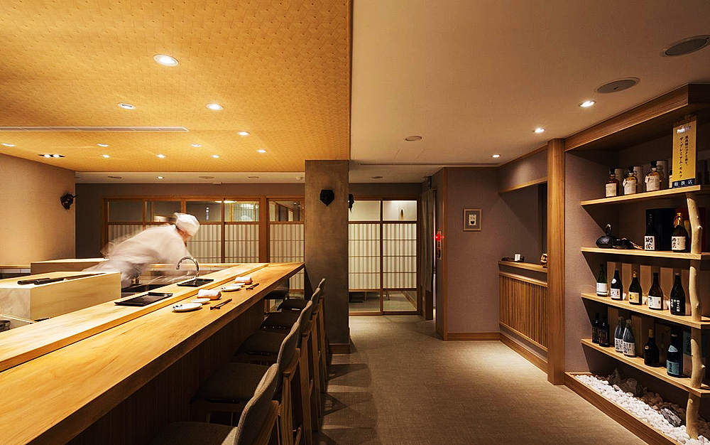 郑州谷川日式禅意餐厅装修公司设计案例