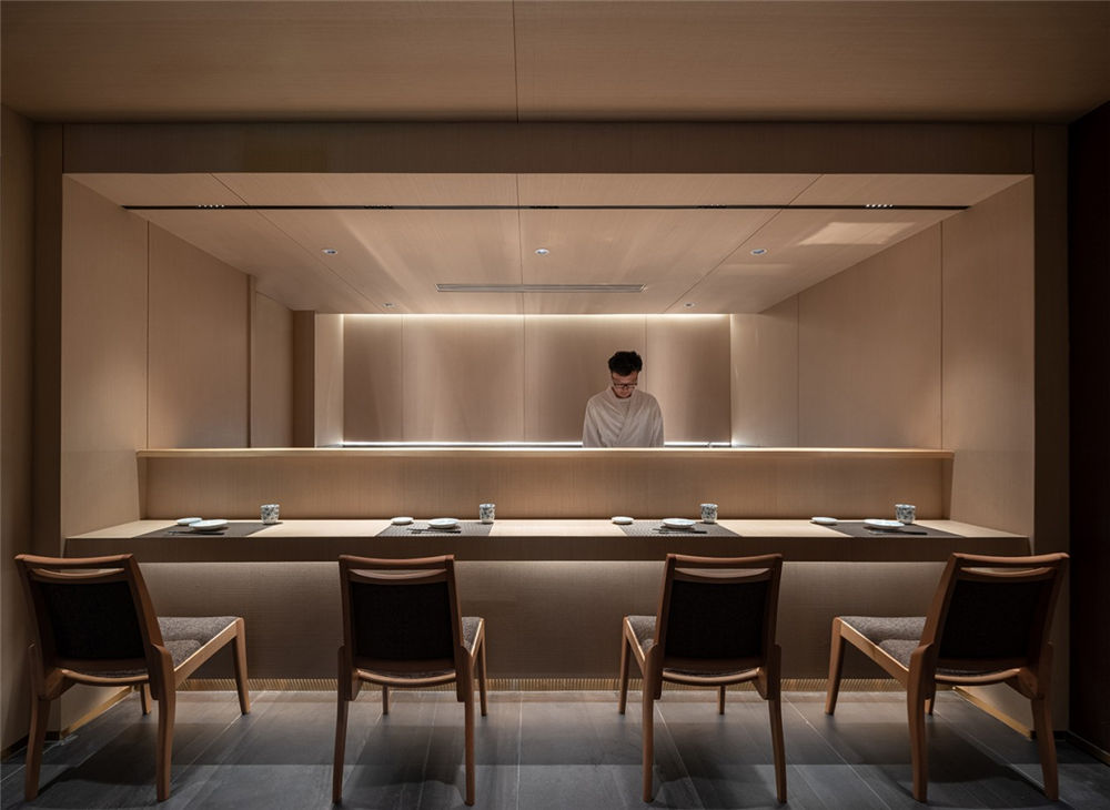 郑州隐竹日式料理餐厅装修公司设计案例
