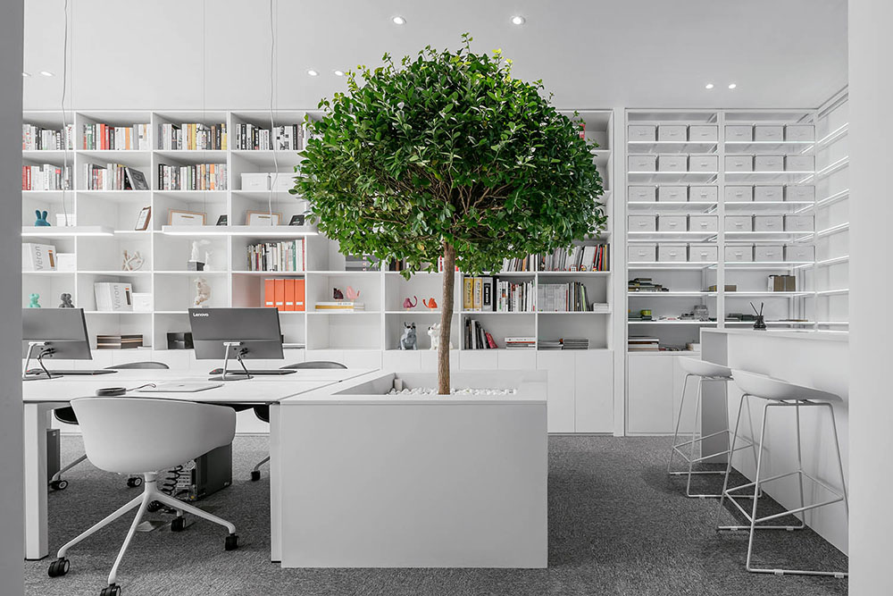 极简主义办公室设计案例—极致纯净办公室装修分享(图10)