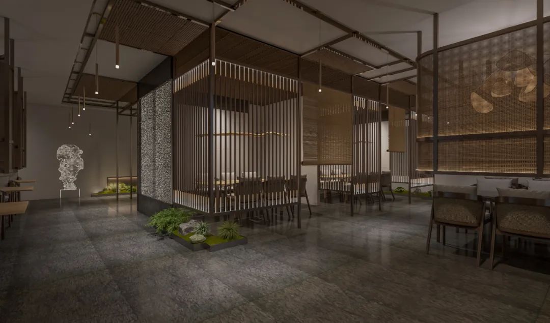 郑州宋代禅意茶楼餐厅装修设计公司