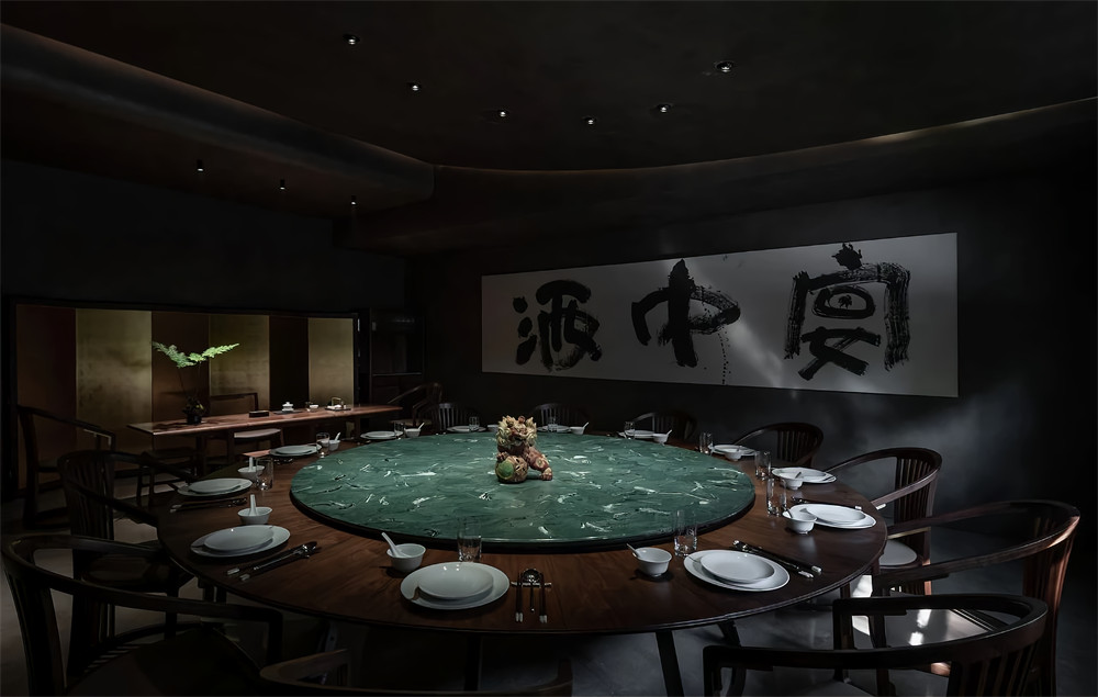 郑州中餐厅装修推荐江上隐东方美学中餐厅设计(图13)