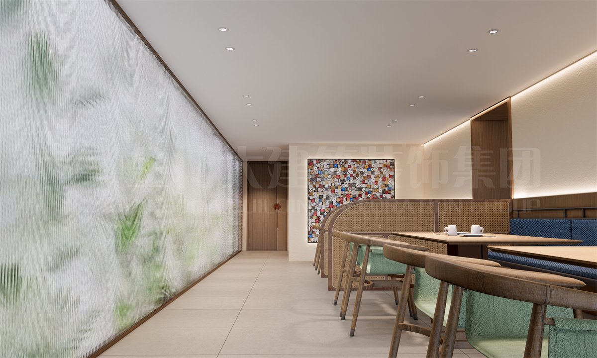 七和惠粤浙菜融合中餐厅装修设计案例 - 金博大建筑装饰集团公司