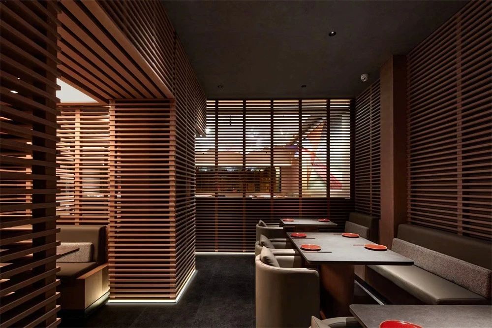 郑州金博大推荐现代东方美学中餐厅装修设计案例(图10)