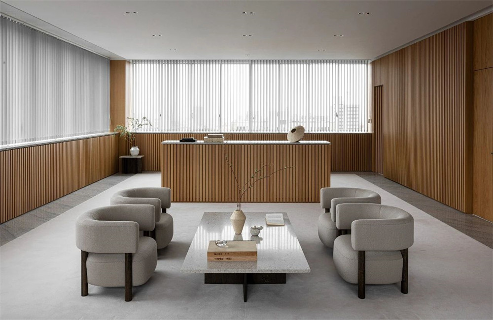 现代简约宁静的新长野总部办公室装修设计方案(图4)