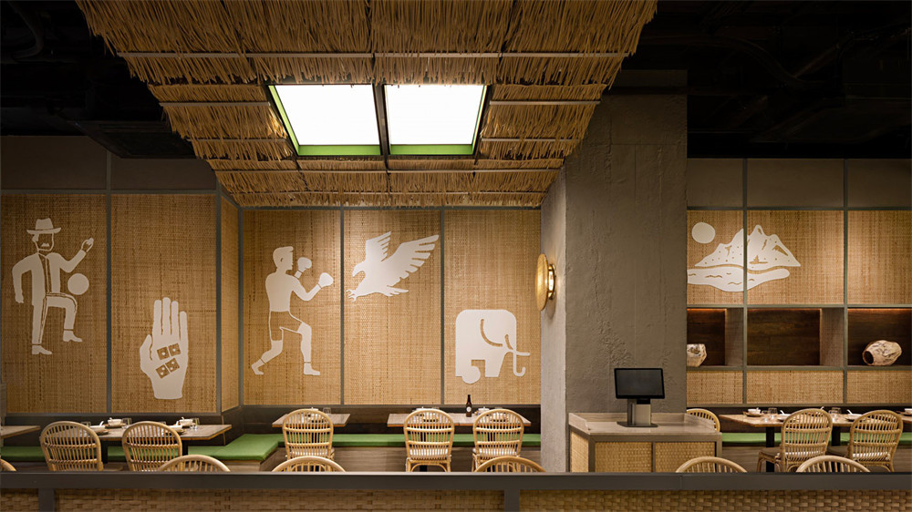 郑州金博大分享二十二象泰式料理餐厅装修设计(图5)