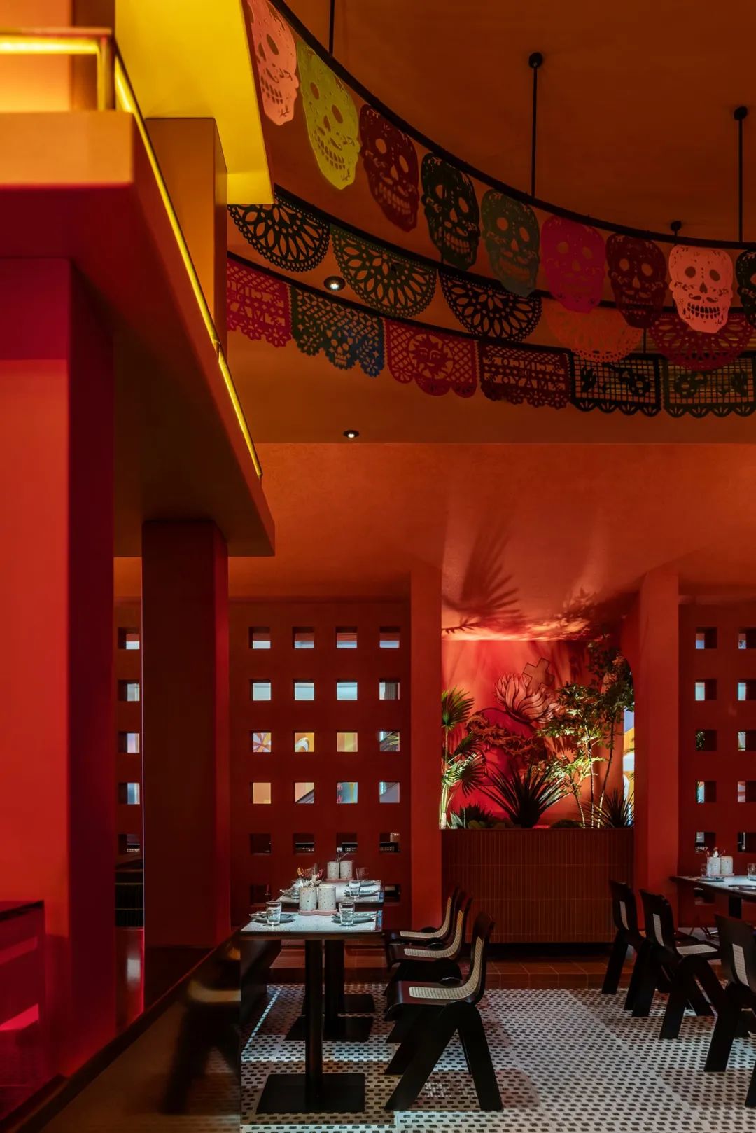 中西合璧  墨纪墨西哥餐厅装修设计方案(图3)
