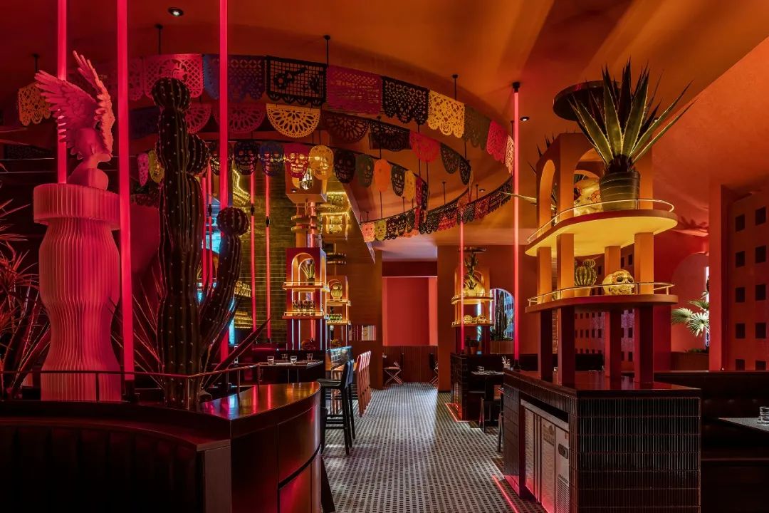 中西合璧  墨纪墨西哥餐厅装修设计方案(图10)