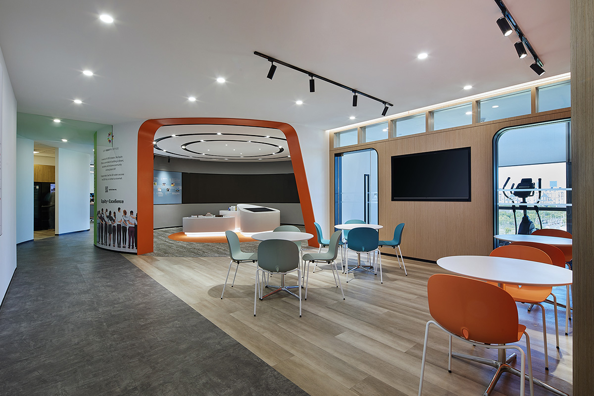 现代简约风医疗科技公司办公室&展厅装修设计(图9)