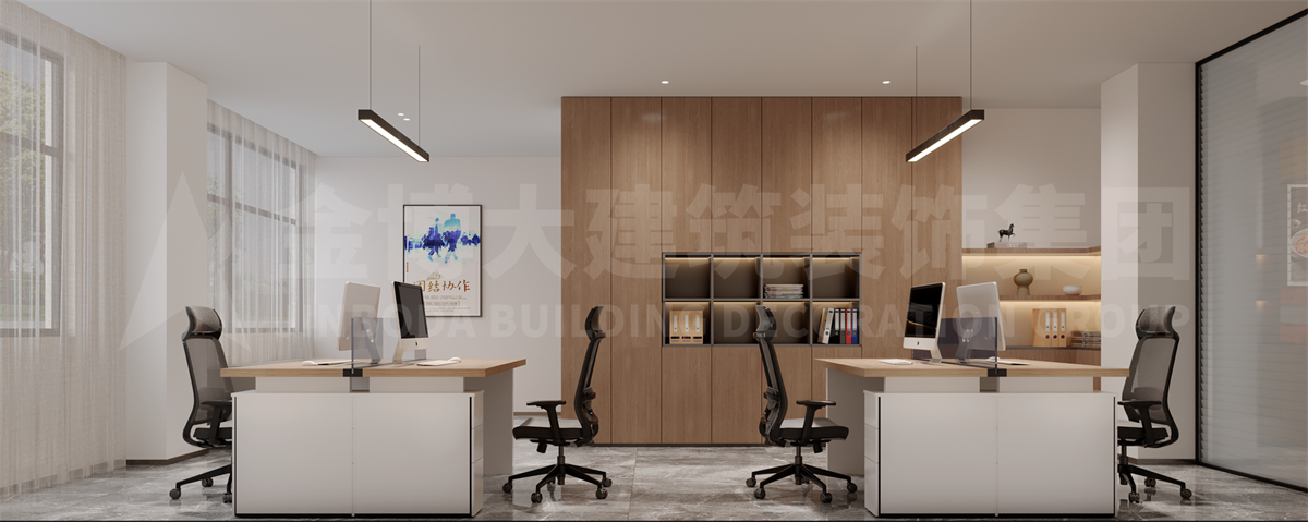 开封料定江山食品公司办公楼装修设计