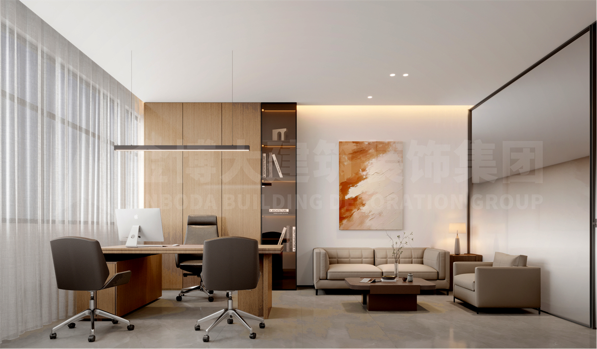 开封料定江山食品公司办公楼装修设计