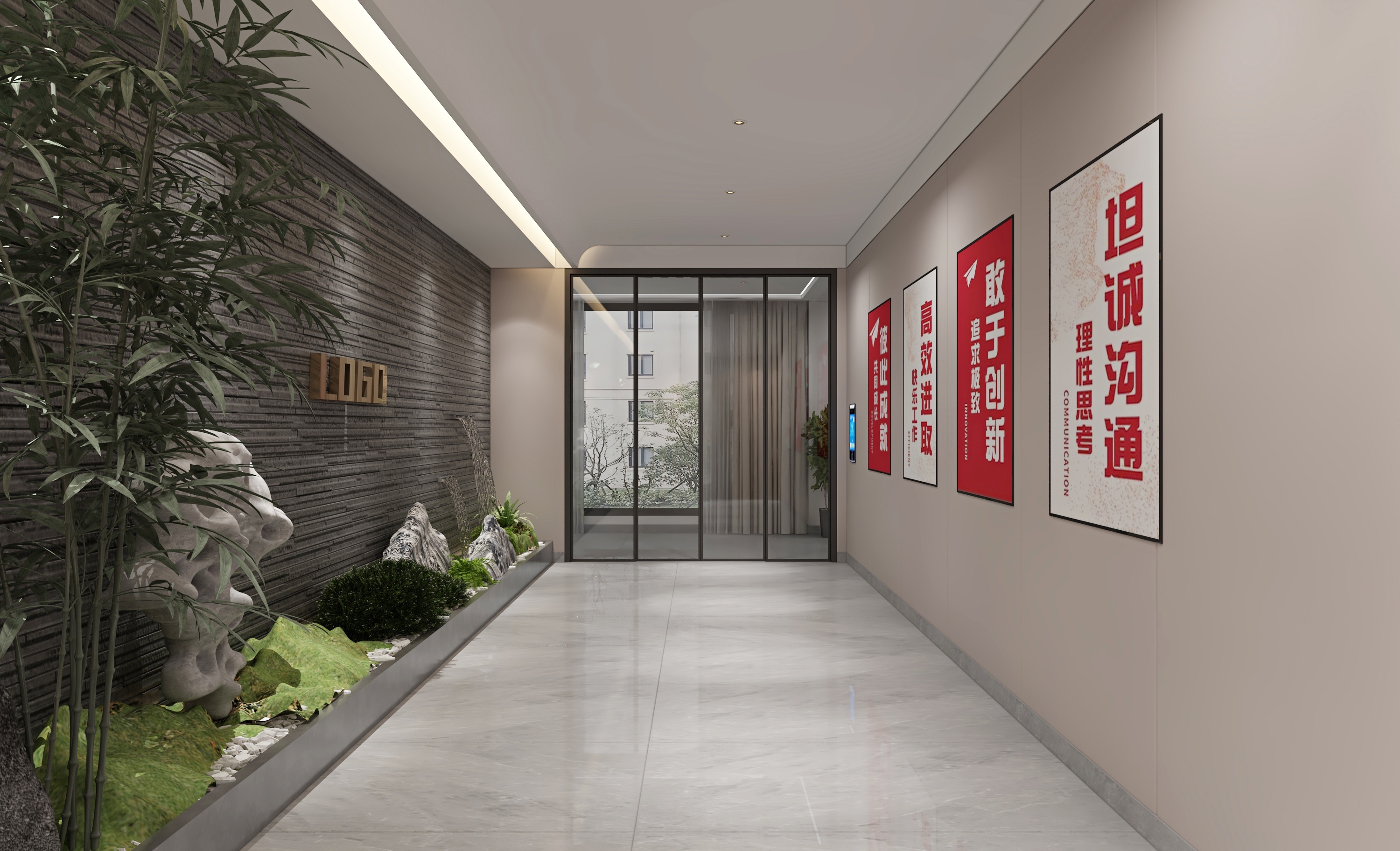 驻马店企业办公空间设计公司哪家靠谱?金博大工装办公室全案装修推荐(图1) 办公设计 (9).jpg