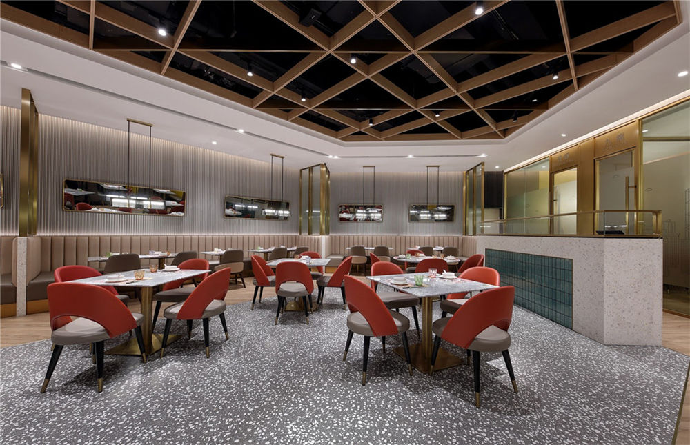 郑州顶峰港式茶餐厅装修公司设计案例 - 金博大建筑装饰集团公司